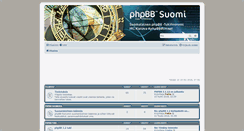 Desktop Screenshot of phpbbsuomi.com
